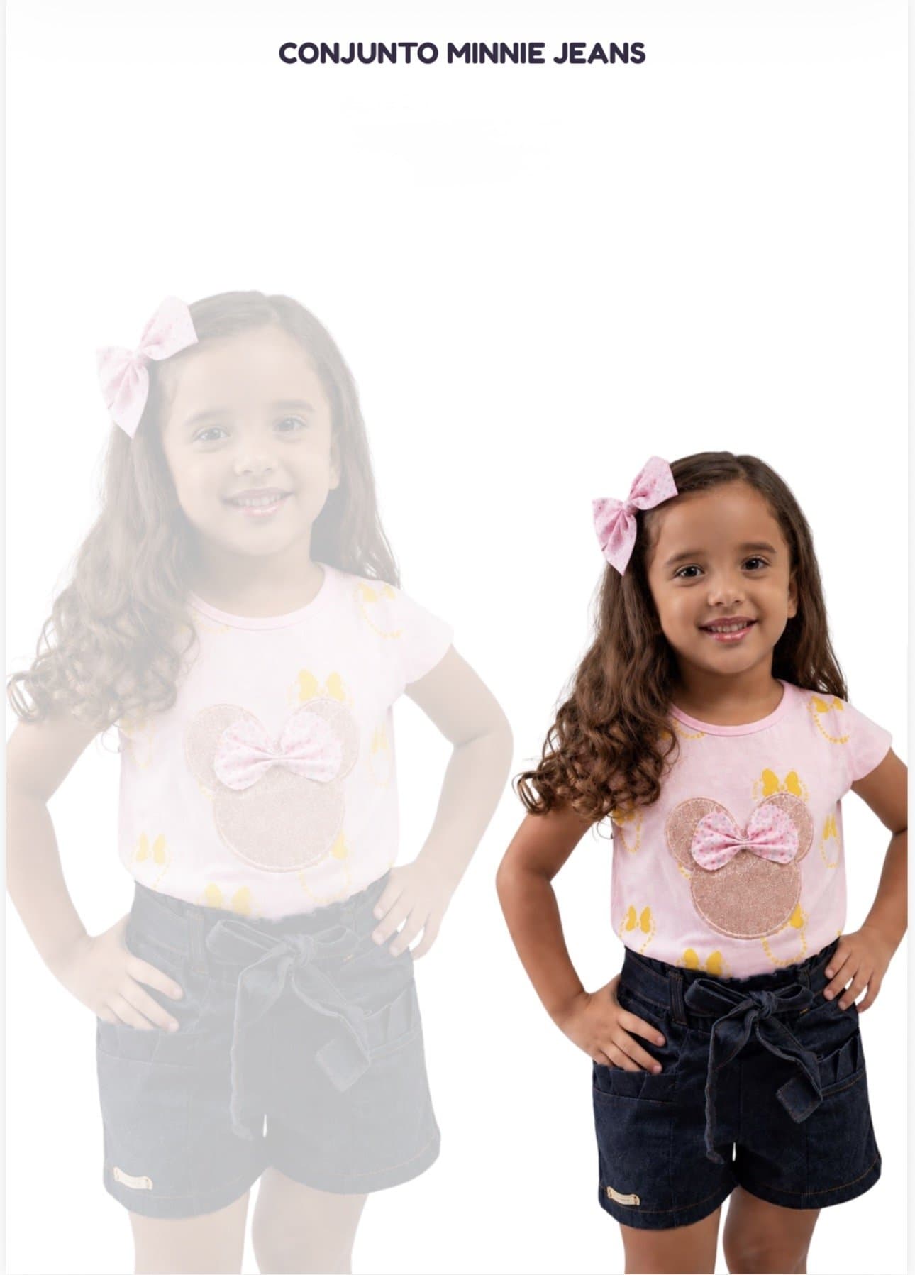 Conjunto Minnie Jeans