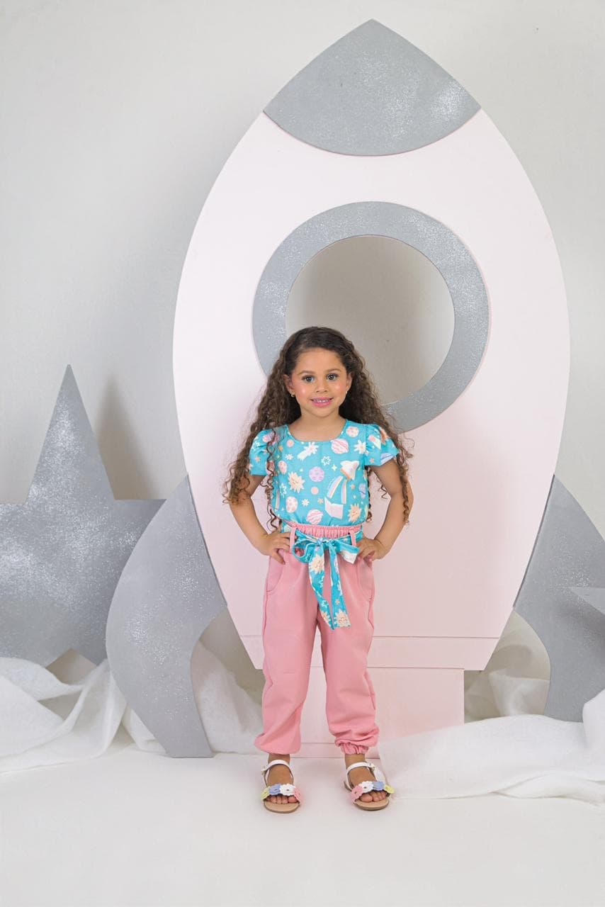 Conjunto de calça jogger constelação - Imagem 3